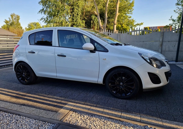 Opel Corsa cena 22500 przebieg: 223539, rok produkcji 2014 z Oborniki małe 121